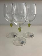 Lisa Mori wijnglas sierlijke druiventros Christal 3 stuks, Glas of Glazen, Ophalen of Verzenden, Overige stijlen, Glas