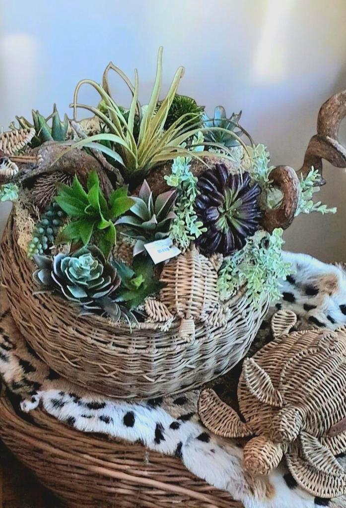 Rivièra maison opgemaakte bloembak of turtle, Huis en Inrichting, Woonaccessoires | Overige, Nieuw, Ophalen of Verzenden