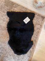 Nieuwe schapenvacht 100%  vloerkleed Shepherd, Huis en Inrichting, 50 tot 100 cm, Zwart, Nieuw, Overige vormen