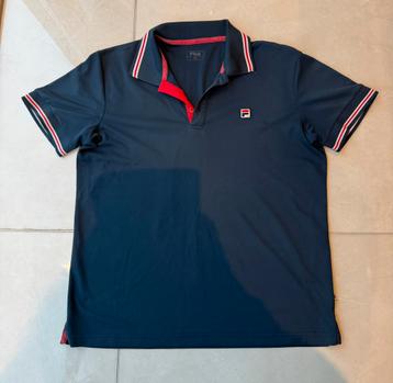 Fila Piro Polo Heren Donkerblauw poloshirt L shirt beschikbaar voor biedingen