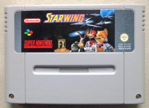 Starwing ( Starfox ) voor de Europese Super Nintendo, Spelcomputers en Games, Games | Nintendo Super NES, Gebruikt, Ophalen of Verzenden