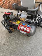 Senco compressor, Doe-het-zelf en Verbouw, Compressors, Mobiel, 6 tot 10 bar, Ophalen of Verzenden, Zo goed als nieuw