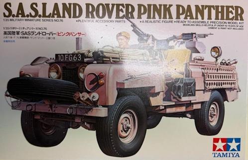 Coelianmodels, Tamiya 35076, SAS Land Rover, 1/35, € 19,99, Hobby en Vrije tijd, Modelbouw | Auto's en Voertuigen, Nieuw, Tank