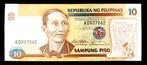 10 Peso Philippijnen 1985 - 2018  nr: AD837042 De New Design, Postzegels en Munten, Bankbiljetten | Azië, Los biljet, Zuidoost-Azië