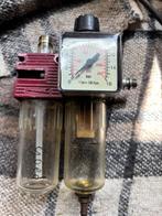 Reduceerventiel  met waterafscheider, Doe-het-zelf en Verbouw, Compressors, 10 bar of meer, Ophalen of Verzenden, Zo goed als nieuw