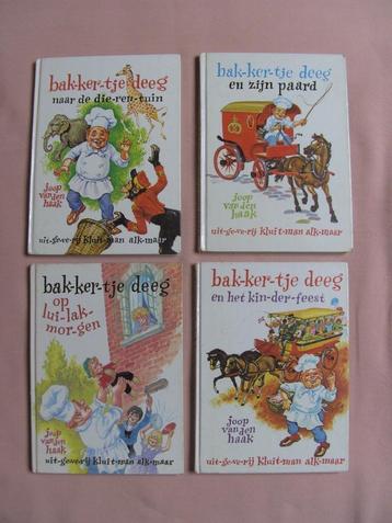 4 boeken Bakkertje Deeg door Joop van den Haak beschikbaar voor biedingen