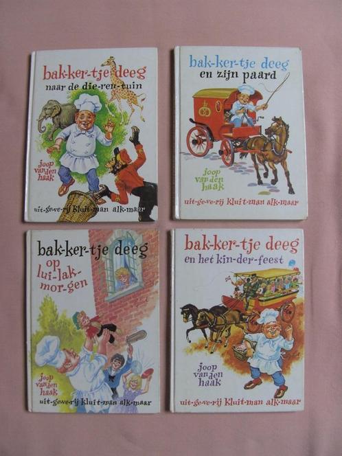 4 boeken Bakkertje Deeg door Joop van den Haak, Boeken, Kinderboeken | Jeugd | onder 10 jaar, Gelezen, Fictie algemeen, Ophalen of Verzenden