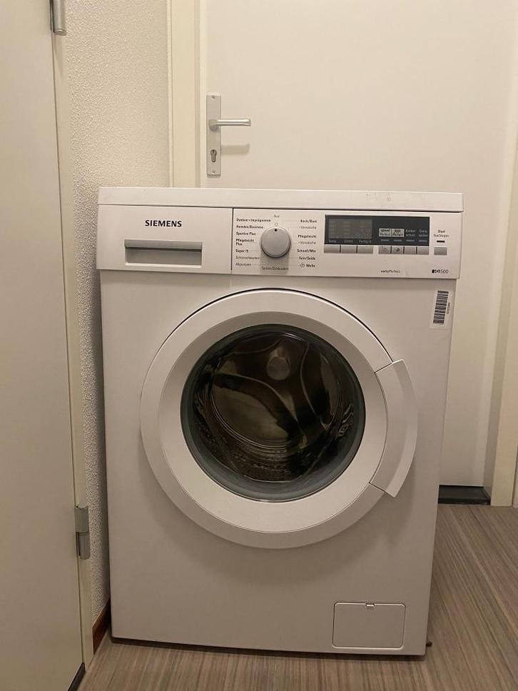 Siemens wasmachine iQ500, Witgoed en Apparatuur, Wasmachines, Niet werkend, Voorlader, 8 tot 10 kg, Minder dan 85 cm, 1200 tot 1600 toeren