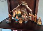 Kerststalbeelden/Kerststal/Beeldjes/Meerschuim/Pijpaarde, Antiek en Kunst, Ophalen of Verzenden