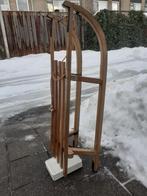 Davos houten slee, Ophalen, Gebruikt