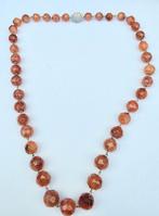 Carniool Kralen Ketting Met Zilveren Slot, Verzenden, ., Zo goed als nieuw, .