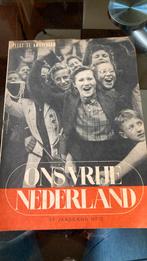 Tijdschrift Ons Vrije Nederland 20 nummers, Antiek en Kunst, Antiek | Boeken en Bijbels, Ophalen of Verzenden