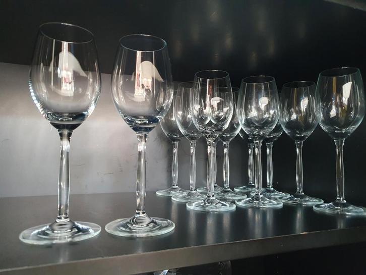 12 Maxwell & Williams prosecco glazen in perfecte staat, Huis en Inrichting, Keuken | Servies, Zo goed als nieuw, Glas of Glazen