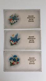 Gefeli. met uw huwelijk.Vlinder,vogeltje,lieveheersbeestjes, Ophalen of Verzenden, Ongelopen, Feest(dag)