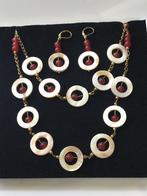 Set ketting armband en oorbellen. nieuw, Sieraden, Tassen en Uiterlijk, Kettingen, Overige kleuren, Ophalen of Verzenden, Zo goed als nieuw