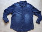 blauwe spijkerblouse maat: XXL, Kleding | Heren, Overhemd, Identic, Blauw, Ophalen of Verzenden