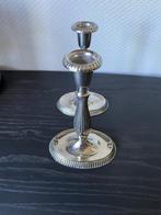 Twee verzilverde kandelaars, Ophalen of Verzenden