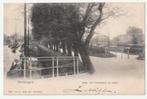 Harlingen Singel met Harmenspark en station 1908, Verzenden, Voor 1920, Gelopen, Friesland