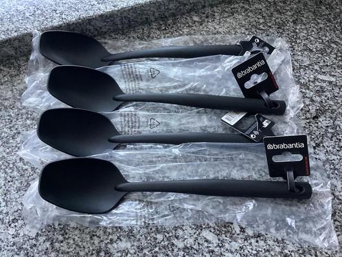 Brabantia Black Line Opscheplepel x4 - Anti-aanbak - 33cm, Huis en Inrichting, Keuken | Bestek, Nieuw, Kunststof, Ophalen of Verzenden