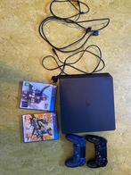 PlayStation 4, spellen FIFA 23 & Cobra Kai!, Met 2 controllers, Ophalen of Verzenden, Slim, 500 GB