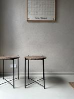 Marmer bijzettafel - uniek design, Ophalen, Minder dan 50 cm, 50 tot 75 cm, Minder dan 50 cm