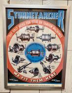 Sturmey Archer posters 8 stuks in lijst !, Ophalen of Verzenden, Zo goed als nieuw, Overige typen