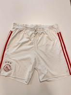 Ajax short voetbalbroekje, Maat 52/54 (L), Wit, Ophalen of Verzenden, Zo goed als nieuw