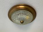 Plafonlamp, Huis en Inrichting, Lampen | Plafondlampen, Ophalen, Zo goed als nieuw, Glas
