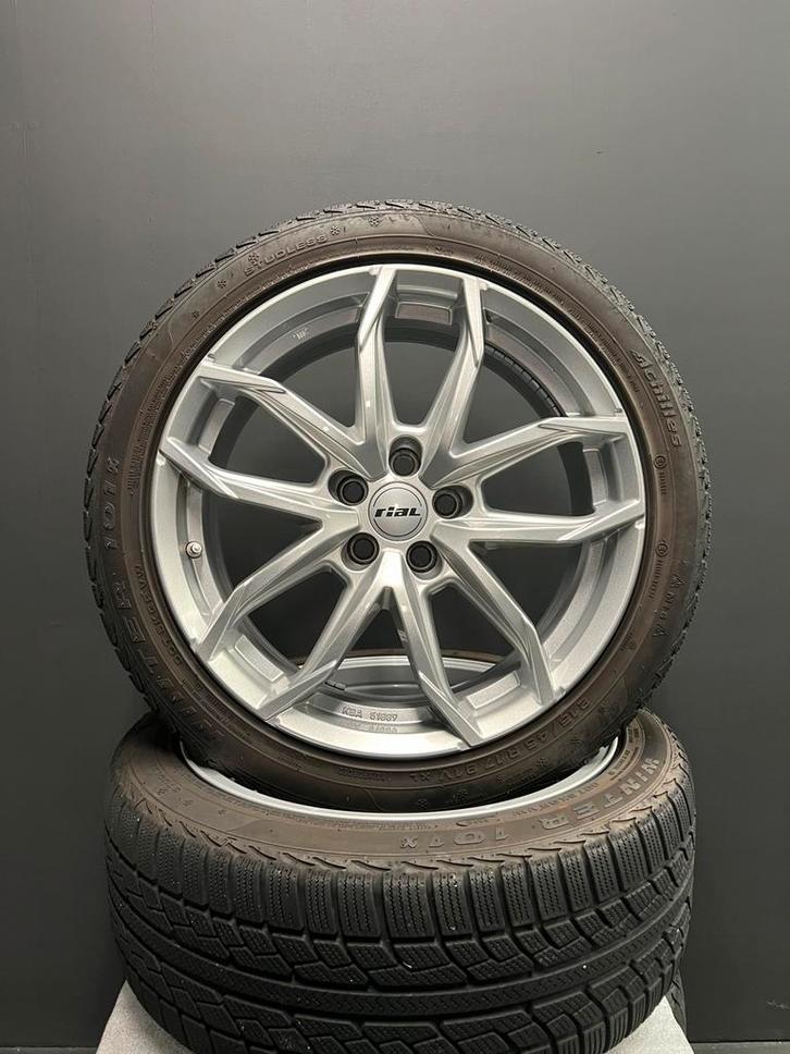 17 inch Suzuki Swift Sport velgen met winterbanden, Auto-onderdelen, Banden en Velgen, Winterbanden, 17 inch, 215 mm, Ophalen