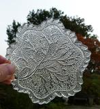 Aparte Persglas Blad Vorm Gebak / Fruit / Tapas Bordjes, Huis en Inrichting, Keuken | Servies, Nieuw, Ophalen of Verzenden, Glas
