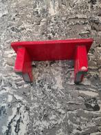 Vintage Voetenbankje Opstapje Houten Venster bankje Krukje, Ophalen of Verzenden