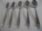 5 vintage RVS lepeltjes 9cm Espresso Libra door en door p s, Ophalen of Verzenden