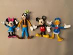 Mickey,Minnie,Donald en Goofy, Ophalen of Verzenden, Mickey Mouse, Gebruikt, Beeldje of Figuurtje