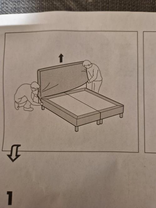 Ikea Dunvik - nieuwe hoes voor hoofdbord achterwand rugbord, Huis en Inrichting, Slaapkamer | Boxsprings, Nieuw, 180 cm, 200 cm