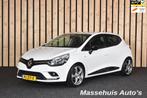 Renault Clio 0.9 TCe Limited Airco Cruise Navi PDC 2e eig. N, Auto's, Voorwielaandrijving, 898 cc, Gebruikt, Leder en Stof