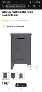 Nachtkastje 2 stuks, Huis en Inrichting, Ophalen, Gebruikt, Minder dan 45 cm