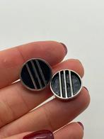 B16 Prachtige zilveren manchetknopen, Sieraden, Tassen en Uiterlijk, Antieke sieraden, Ophalen of Verzenden, Zilver, Manchetknopen