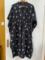 Zwart/witte zomerjurk of strandjurk, Gudrun Sjoden, maat S/M, Maat 38/40 (M), Zwart, Ophalen of Verzenden, Zo goed als nieuw