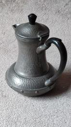 Antieke Craftsman Pewter Sheffield theepot / koffiepot 20 cm, Antiek en Kunst, Antiek | Tin, Ophalen of Verzenden