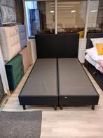 Boxspring 140 bij 200 showroom verkoop/opruiming, Tweepersoons, Zo goed als nieuw, 200 cm, 140 cm