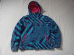 Meisjes Jas met capuchon merk ONEILL maat 152 groen blauw, Meisje, Ophalen of Verzenden, Zo goed als nieuw, O'Neill