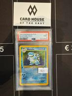 Pokemon Blastoise 1st Ed. Dutch (Base) PSA 9, Ophalen of Verzenden, Zo goed als nieuw