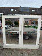 Openslaande deuren met kozijn, Doe-het-zelf en Verbouw, Deuren en Horren, Ophalen, Glas, 120 cm of meer, 215 cm of meer