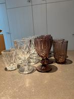 Set wijnglazen en waterglazen, Ophalen, Overige typen, Overige stijlen, Glas