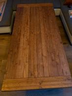 Mooie teakhouten tafel, Huis en Inrichting, Tafels | Eettafels, Ophalen, Gebruikt, Eikenhout, 50 tot 100 cm