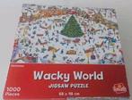 Kom alvast in de kerststemming met deze winterse puzzel, Ophalen of Verzenden, 500 t/m 1500 stukjes, Zo goed als nieuw, Legpuzzel