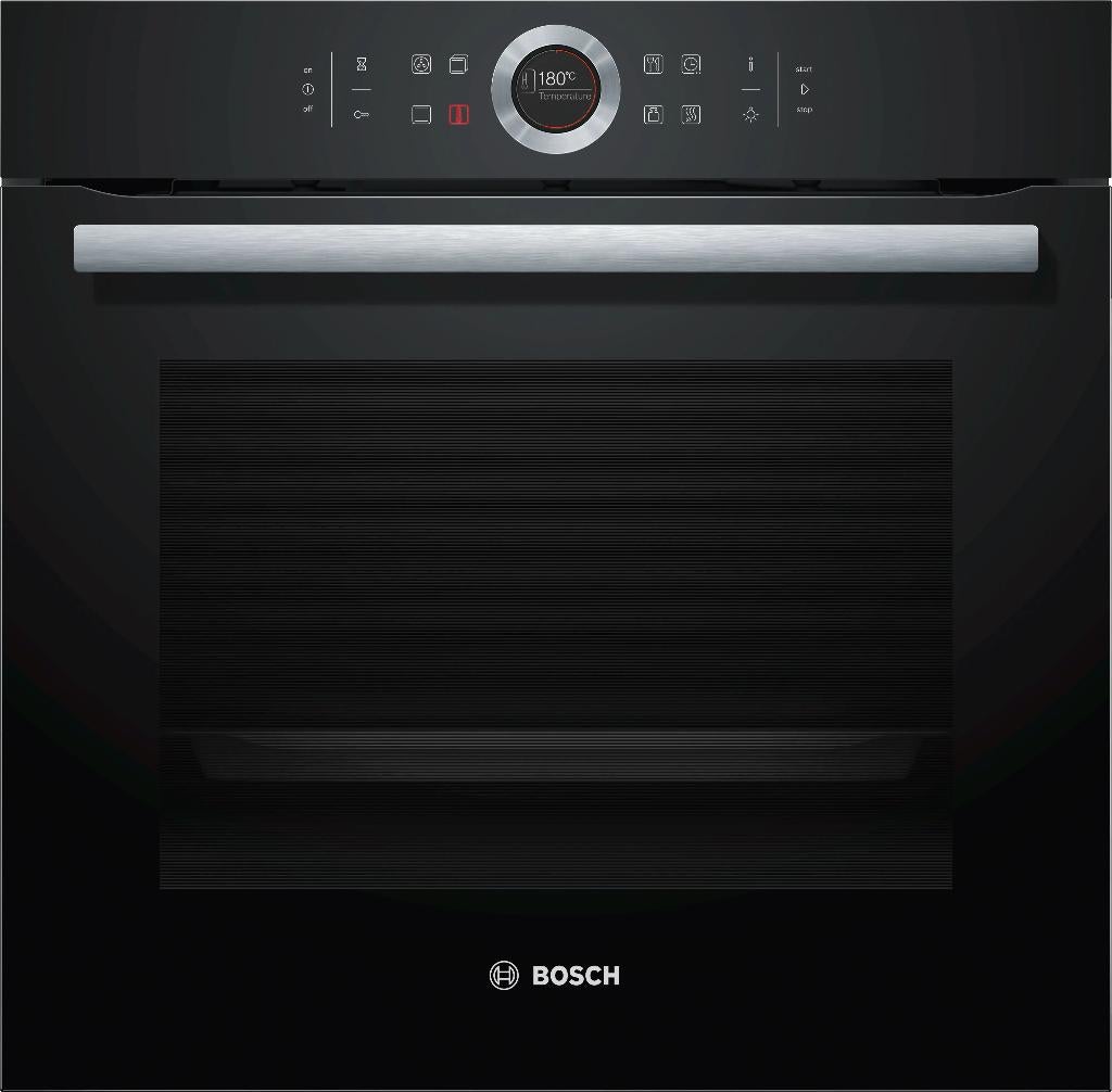 Bosch HBG635BB1 (Serie 8) Nieuwe premium inbouw oven, Witgoed en Apparatuur, Ovens, Hete lucht, Nieuw, Oven met grill, Inbouw