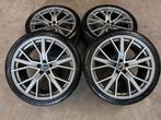 21 inch originele performance velgen + zomerbanden Audi RS6, Auto-onderdelen, Gebruikt, 285 mm, Banden en Velgen, Personenwagen