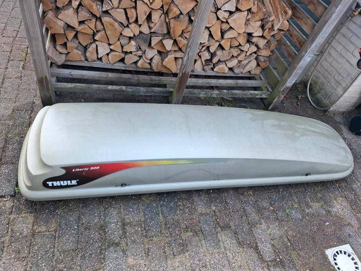 Thule Liberty 500 skibox, Auto diversen, Dakkoffers, Gebruikt, Ophalen
