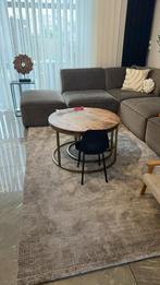 Tapijt vloerkleed design 160x230 taupe grijs nog nieuw, Ophalen, 150 tot 200 cm, 200 cm of meer, Zo goed als nieuw